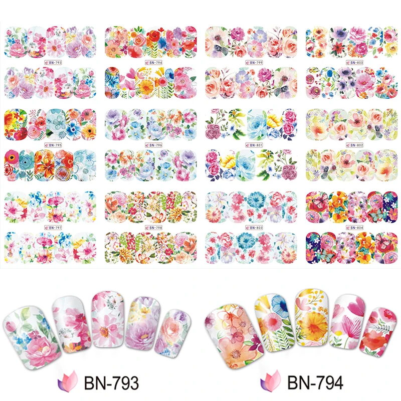 12 pcs/lot Mixed Designs Full Wraps Sticker Nail Art Water Decals 3D Cherry Blossom Flower DIY Decor Manicure Tips ##BN793-804
12 pcs/lot Mixed Designs Full Wraps Sticker Nail Art Water Decals 3D Cherry Blossom Flower DIY Decor Manicure Tips ##BN793-804