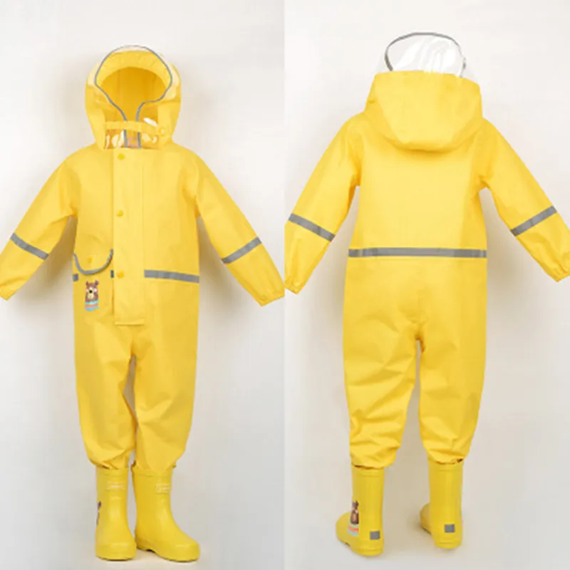 50% OFF 85-130CM Boys Girls Raincoat For Children Hood Waterproof Rain Coat Jumpsuit Raingear Students Poncho Playing Suit
50% OFF 85-130CM Boys Girls Raincoat For Children Hood Waterproof Rain Coat Jumpsuit Raingear Students Poncho Playing Suit