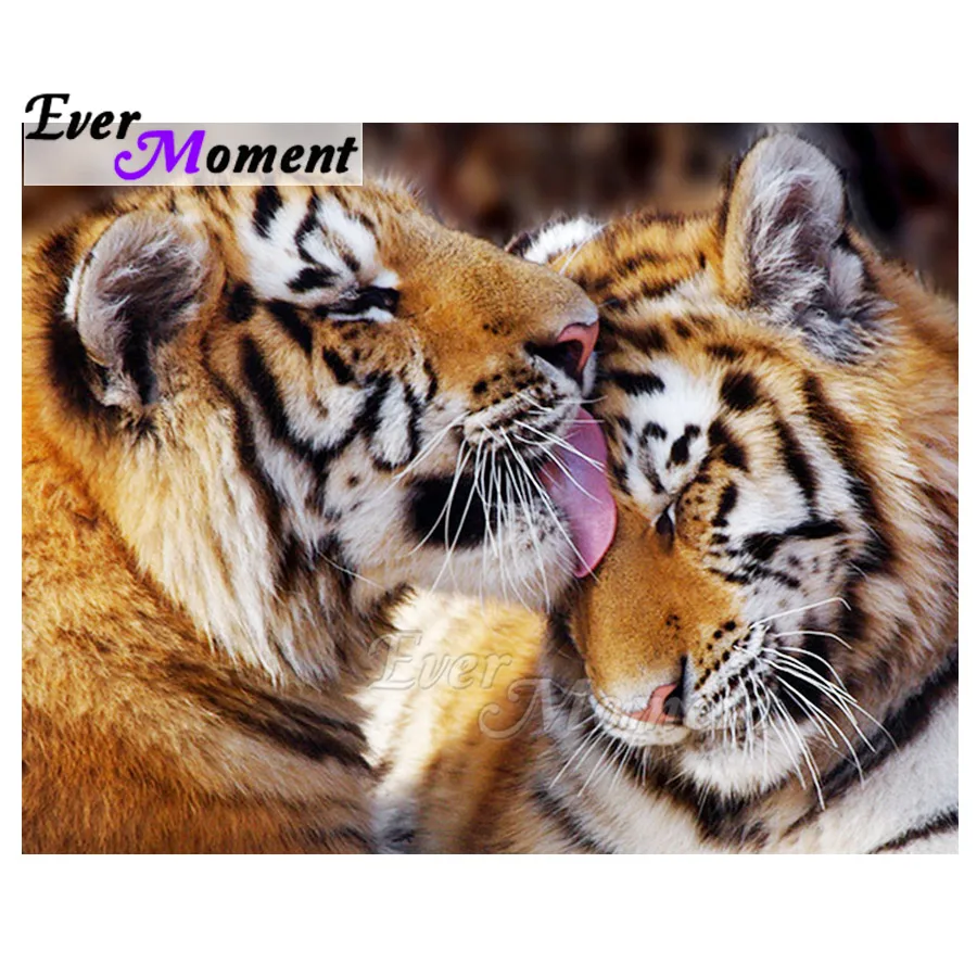 Ever Moment Diamond Painting Tiger Couple Kissing Love 5D DIY Mosaic Full Square Drill Diamond Embroidery Decoration Home 3F1364
Ever Moment Diamond Painting Tiger Couple Kissing Love 5D DIY Mosaic Full Square Drill Diamond Embroidery Decoration Home 3F1364