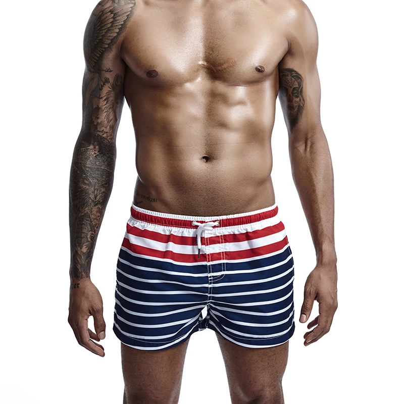 Men's Striped Board Shorts Red Navy Blue Stripes Beach Pants Maldives Surfing Short Man Swim Shorts Quick Dry Water Skiing Short
Men's Striped Board Shorts Red Navy Blue Stripes Beach Pants Maldives Surfing Short Man Swim Shorts Quick Dry Water Skiing Short