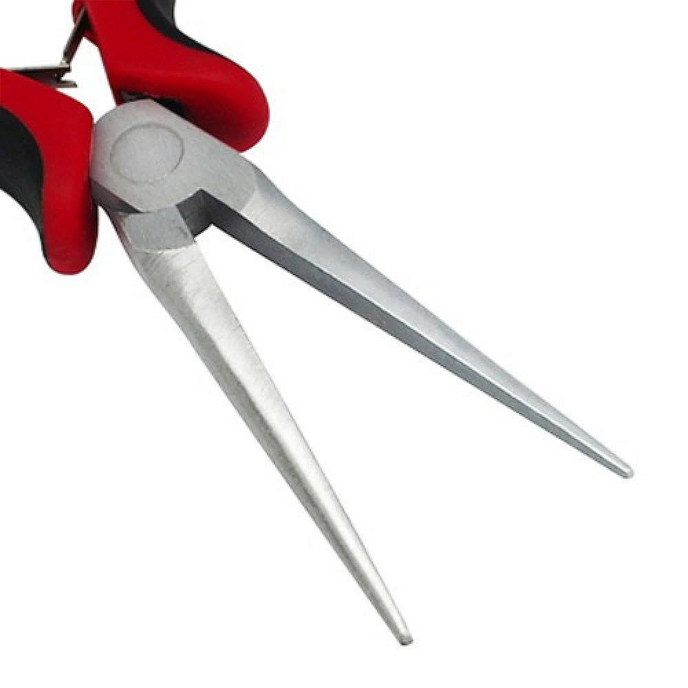 Jewelry Pliers, Long Chain Nose Pliers(Needle Nose Pliers), Ferronickel, Size: about 150mm long
Jewelry Pliers, Long Chain Nose Pliers(Needle Nose Pliers), Ferronickel, Size: about 150mm long