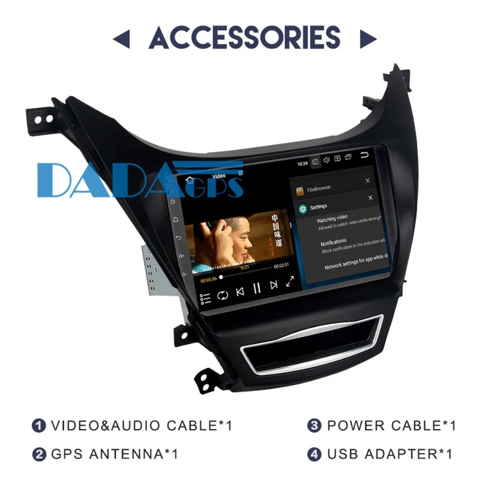 2 DIN Android 8.0 7.1 Car Radio Stereo GPS Navigation for Hyundai Elantra 2012 2013 2014 2015 Car no DVD Player Video Multimedia
2 DIN Android 8.0 7.1 Car Radio Stereo GPS Navigation for Hyundai Elantra 2012 2013 2014 2015 Car no DVD Player Video Multimedia