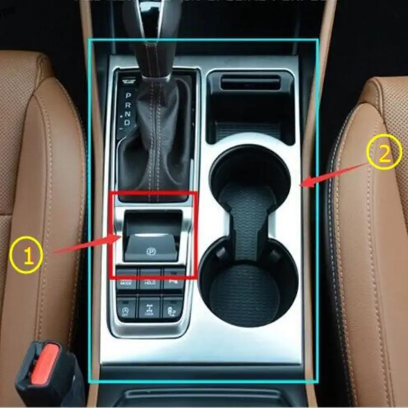 Yimaautotrims Water Cup Holder + Electronic Handbrake Frame Cover Trim Fit For Hyundai Tucson 2016 2017 2018 Stainless Steel
Yimaautotrims Water Cup Holder + Electronic Handbrake Frame Cover Trim Fit For Hyundai Tucson 2016 2017 2018 Stainless Steel