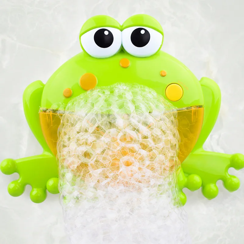 Cartoon Bathtub Bath Toy Frog Spit Bubble Machine Children Bathing Water Toys Tool Classic Automatic Bubble Gifts for Children
Cartoon Bathtub Bath Toy Frog Spit Bubble Machine Children Bathing Water Toys Tool Classic Automatic Bubble Gifts for Children
