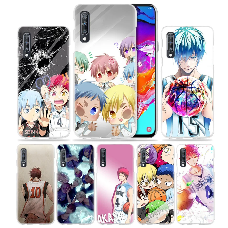 Kuroko чехол без корзины для Samsung Galaxy A50 A70 A20e A40 A30 A20 A10 A70s A50s A9 A7 2018 жесткий прозрачный