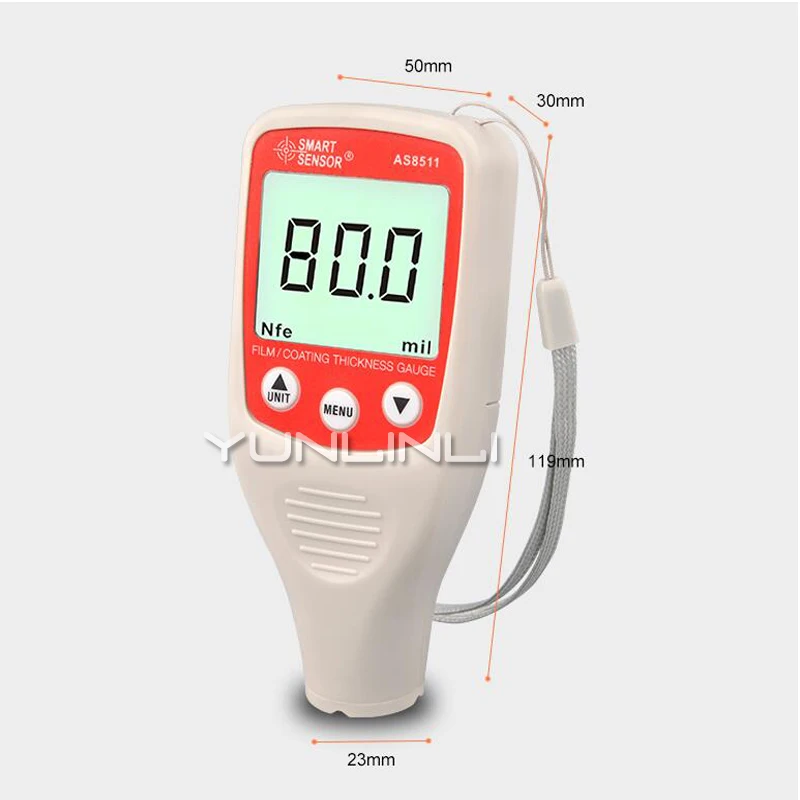Coating Thickness Gauge High Precision Digital Display Thickness Measurement Instrument Automotive Paint Surface DetectorAR-932
Coating Thickness Gauge High Precision Digital Display Thickness Measurement Instrument Automotive Paint Surface DetectorAR-932