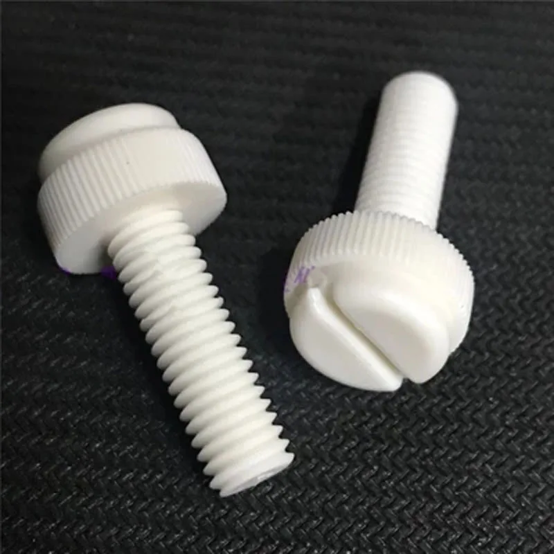 30pcs M4 Polypropylene PP Slotted Knurled hand screw Acid and alkali resistant preservative plastic screw bolt 8-20mm Length
30pcs M4 Polypropylene PP Slotted Knurled hand screw Acid and alkali resistant preservative plastic screw bolt 8-20mm Length