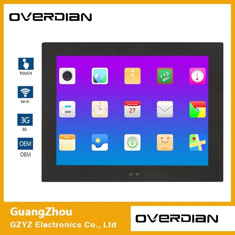 19 inch Android System 8G Squarescreen LCD Screen Industrial Computer Built in WiFi Resistance Touch Screen Industrial Computer
19 inch Android System 8G Squarescreen LCD Screen Industrial Computer Built in WiFi Resistance Touch Screen Industrial Computer