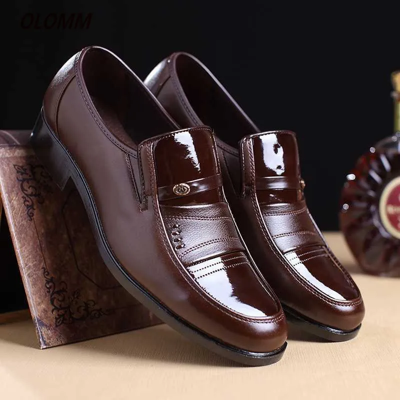 New Fashion 2020 Spring Autumn Men Dress Shoes Business Male Leather Shoes Solid Color Men Work Shoes Slip-on Round Toe
New Fashion 2020 Spring Autumn Men Dress Shoes Business Male Leather Shoes Solid Color Men Work Shoes Slip-on Round Toe