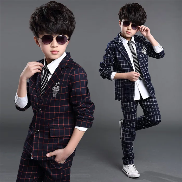 Hot School Kids Plaid Suit England Style Boys Formal Wedding Blazer Suit Boys Birthday Suit Brand New Year Tuxedos 3-14 T
Hot School Kids Plaid Suit England Style Boys Formal Wedding Blazer Suit Boys Birthday Suit Brand New Year Tuxedos 3-14 T