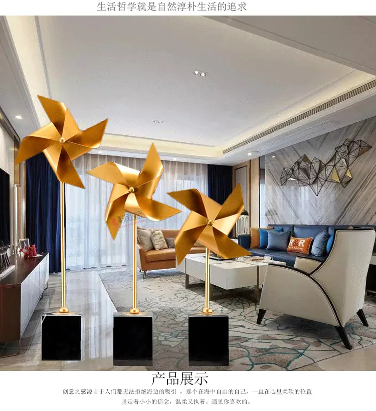 Light luxury modern wrought iron windmill plus marble home decoration ornaments atmospheric accessories
Light luxury modern wrought iron windmill plus marble home decoration ornaments atmospheric accessories