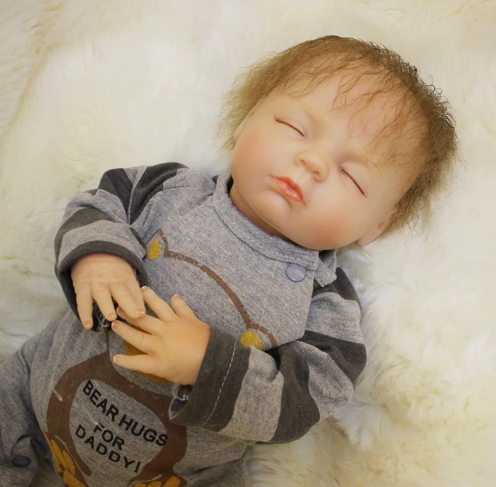 18" boy doll reborn babies cloth body silicone vinyl dolls for children girls gift toys bebe alive reborn bonecas
18" boy doll reborn babies cloth body silicone vinyl dolls for children girls gift toys bebe alive reborn bonecas