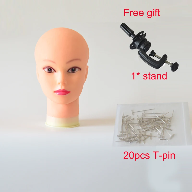 52cmBald Mannequin Head With Black Table Stand 20pcs Pin Female Manikin Head For Wig Making Hat Display Maniquin Head Wig Stand
52cmBald Mannequin Head With Black Table Stand 20pcs Pin Female Manikin Head For Wig Making Hat Display Maniquin Head Wig Stand