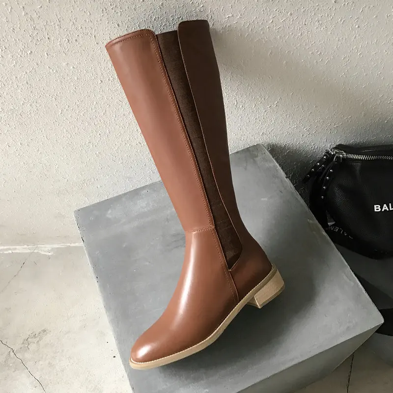 TXCNMB Winter Boots Women Knee High Boots Warm Boots New Fashion Real Leather Women Shoes Round Toe Heel Black Ladies 2020
TXCNMB Winter Boots Women Knee High Boots Warm Boots New Fashion Real Leather Women Shoes Round Toe Heel Black Ladies 2020