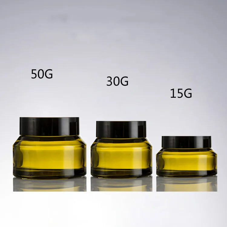 50pcs Green Glass Cream Eye Cream jar Mask Glass Bottle Cosmetic Packaging Container 15g 20g 30g
50pcs Green Glass Cream Eye Cream jar Mask Glass Bottle Cosmetic Packaging Container 15g 20g 30g