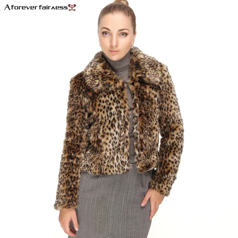 A Forever Winter Warm Coats Women Custom Faux Fur Coat Fashion Casual Leopard Print Fur Jacket Short Outerwear Female AFF712
A Forever Winter Warm Coats Women Custom Faux Fur Coat Fashion Casual Leopard Print Fur Jacket Short Outerwear Female AFF712