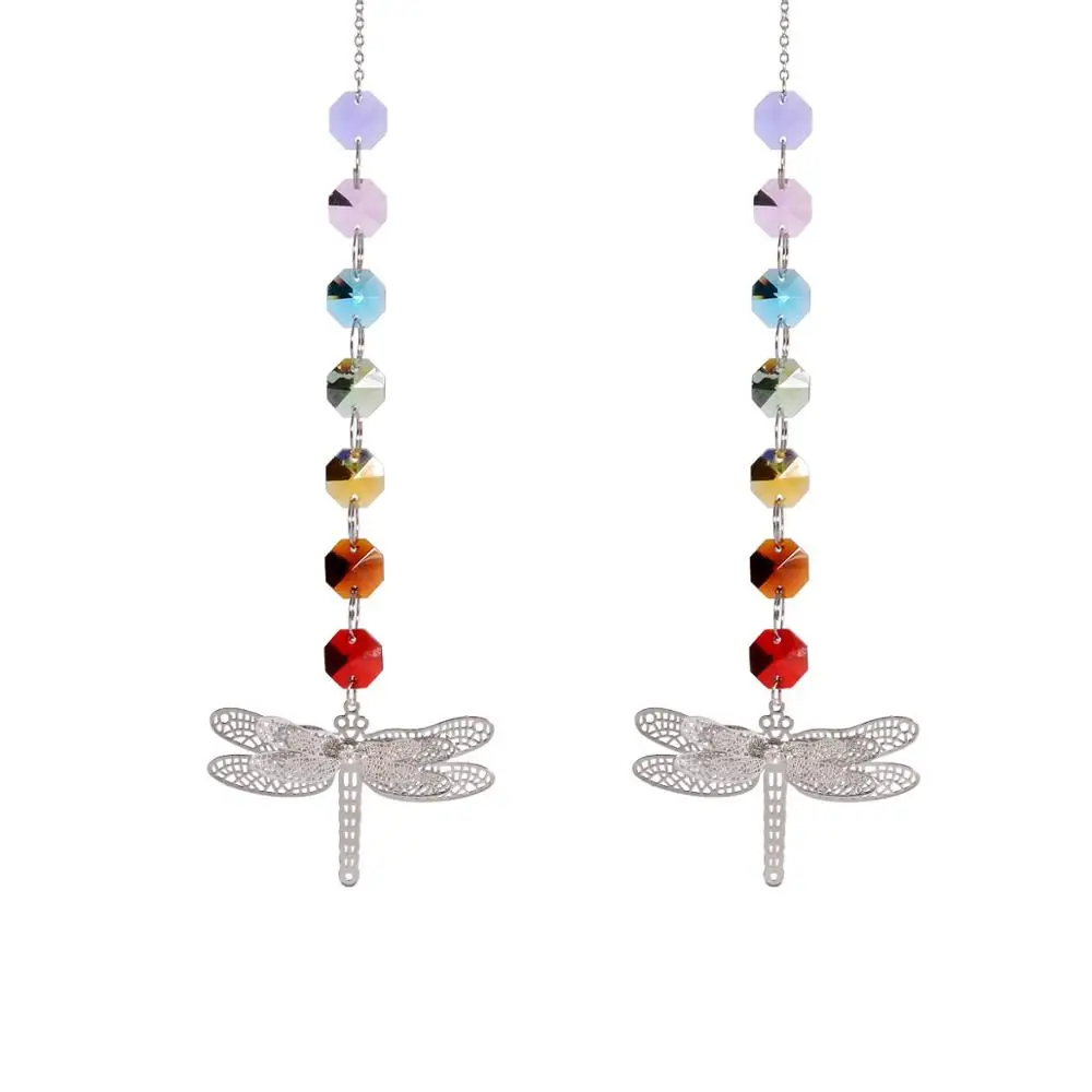 3D Metal Oragonfly Pendant Chakra Garden Sun Catchers Window Hanging Fengshui Rainbow Maker Chandelier Prism Best Gift
3D Metal Oragonfly Pendant Chakra Garden Sun Catchers Window Hanging Fengshui Rainbow Maker Chandelier Prism Best Gift