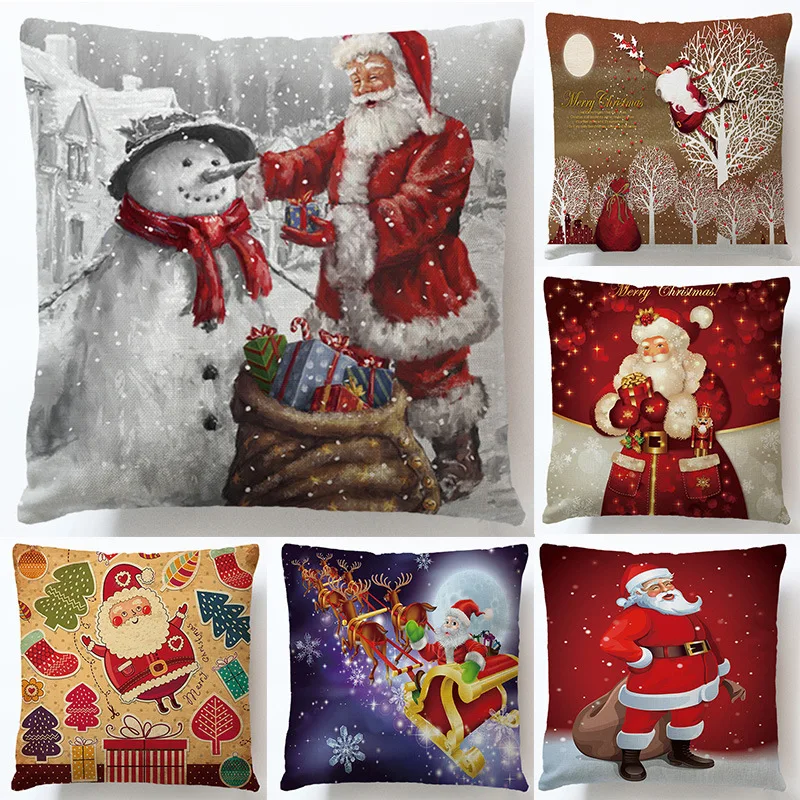 Santa Claus Decorative Pillowcase Christmas Tree Anime Pillow Covers Cushion Home Textile Restaurant Automobile Seat Accessories
Santa Claus Decorative Pillowcase Christmas Tree Anime Pillow Covers Cushion Home Textile Restaurant Automobile Seat Accessories