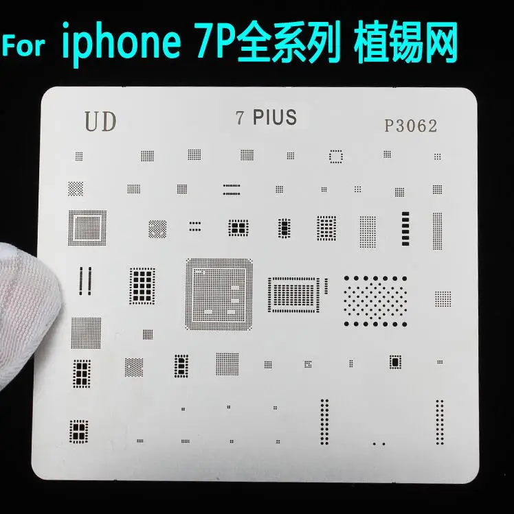 FEORLO BGA Reballing Stencil dedicate kit for iPhone 4 4s 5 5s 5c 6 6 6S 6SP 7 7P
FEORLO BGA Reballing Stencil dedicate kit for iPhone 4 4s 5 5s 5c 6 6 6S 6SP 7 7P