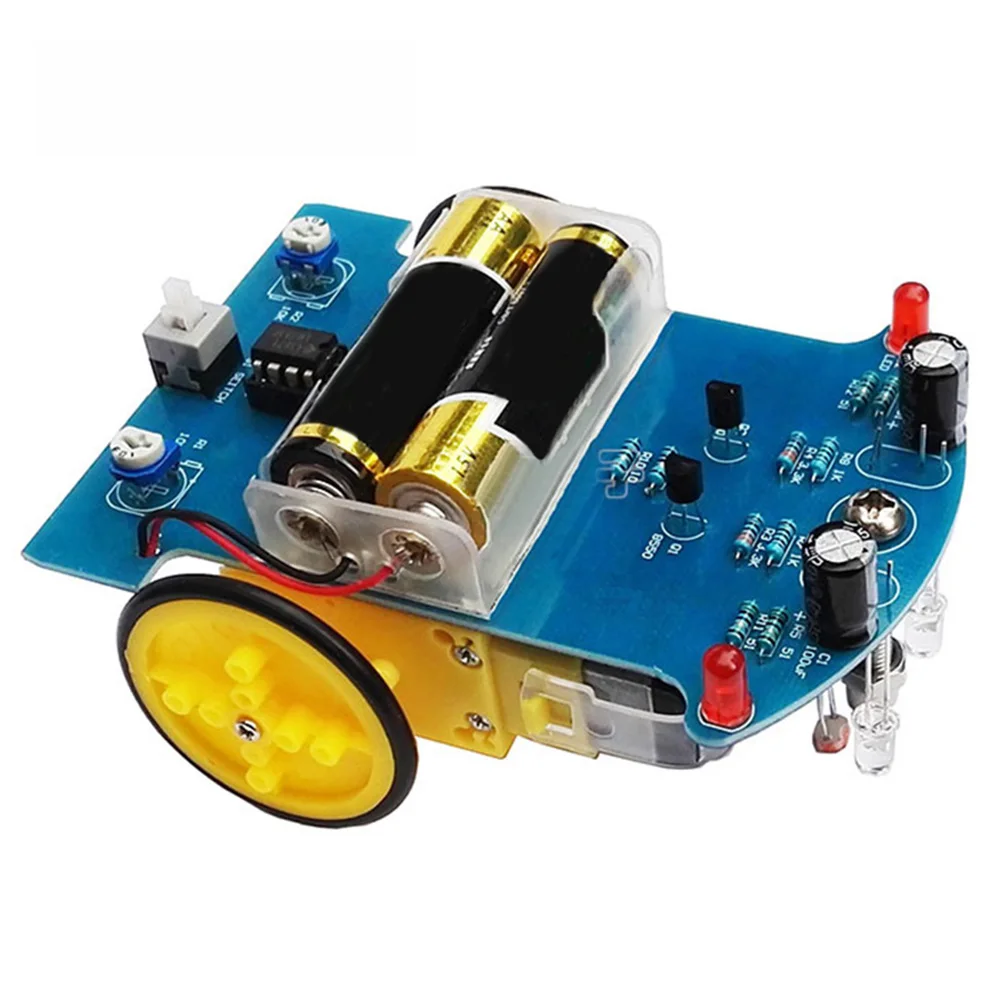 Новый Умный отслеживающий умный автомобиль робот DIY наборы с электронным колесом