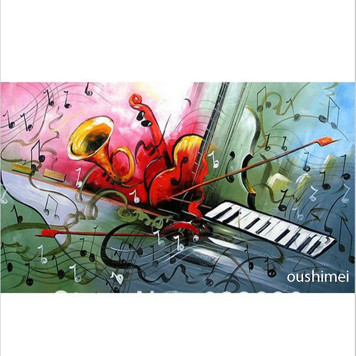 Hand Painted Home Decor Picture Music Hall Wall Decoration Oil Painting On Canvas Musical Instrument Paintings For Living Room
Hand Painted Home Decor Picture Music Hall Wall Decoration Oil Painting On Canvas Musical Instrument Paintings For Living Room