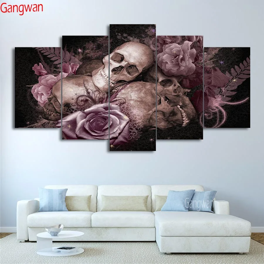 classical diamond painting Five bands A pile of skulls and rose cross stitch craft plastic canvas kits diamond embroidery mosaic
classical diamond painting Five bands A pile of skulls and rose cross stitch craft plastic canvas kits diamond embroidery mosaic