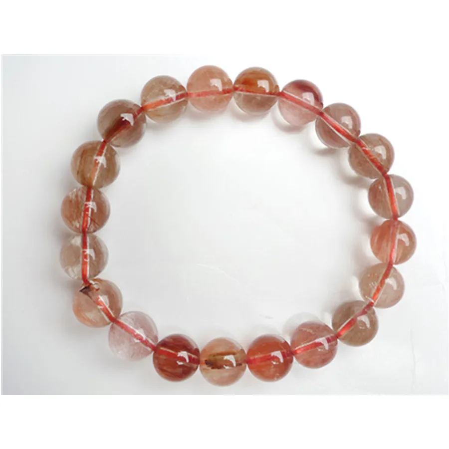 10mm Genuine Brazil Red Hair Rutilated Quartz Round Bead Jewelry Bracelet Women Femme Crystal Stretch Charm Bracelet
10mm Genuine Brazil Red Hair Rutilated Quartz Round Bead Jewelry Bracelet Women Femme Crystal Stretch Charm Bracelet