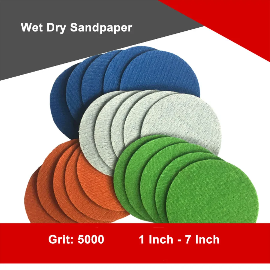 5-30Pcs 1 Inch-7 Inch Water Grinding Abrasive Paper Grit 5000 Sanding Discs Hook Loop Sandpaper Round Sandpaper Disk Sand Sheet
5-30Pcs 1 Inch-7 Inch Water Grinding Abrasive Paper Grit 5000 Sanding Discs Hook Loop Sandpaper Round Sandpaper Disk Sand Sheet