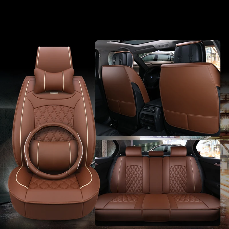 WLMWL Universal Leather Car seat cover for Subaru all models forester BRZ XV Outback Legacy car styling car accessorie
WLMWL Universal Leather Car seat cover for Subaru all models forester BRZ XV Outback Legacy car styling car accessorie