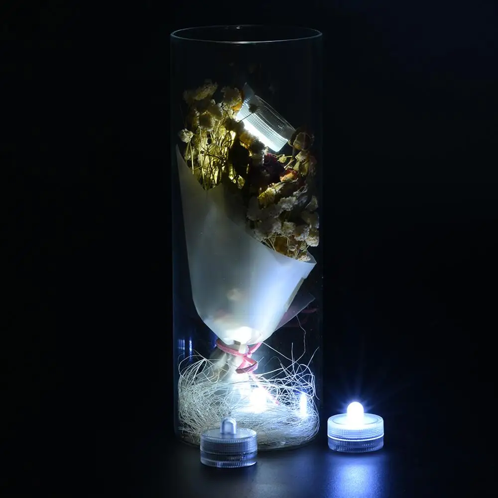 Светодиодная подсветка под чай питание от батарейки водонепроницаемая