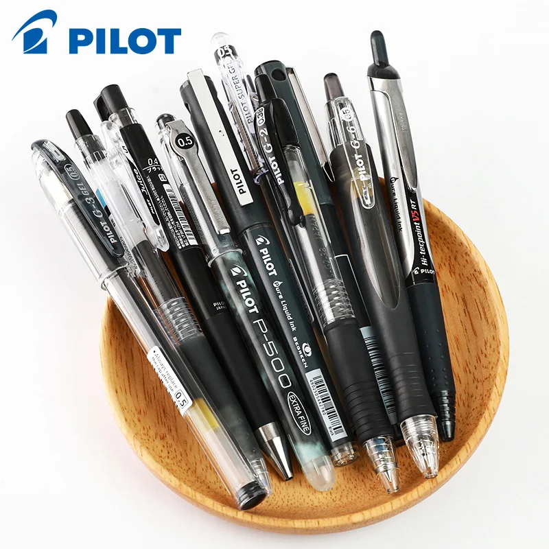 Japan PILOT Black Gel Pen 0.5mm Collection Set P500/V5/G1/juice Student Office Signature Pen Test Special Press Pull Cap
Japan PILOT Black Gel Pen 0.5mm Collection Set P500/V5/G1/juice Student Office Signature Pen Test Special Press Pull Cap