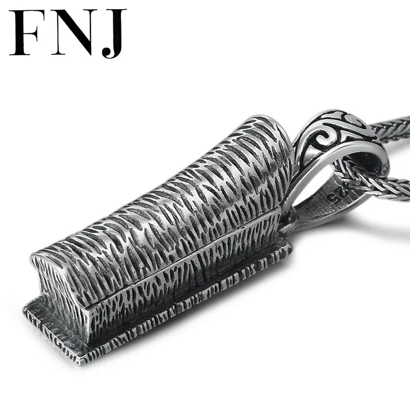 FNJ 925 Silver Coffin Pendant Fashion Lucky Punk Hang Original Pure S925 Thai Silver Pendants for Women Jewelry Making
FNJ 925 Silver Coffin Pendant Fashion Lucky Punk Hang Original Pure S925 Thai Silver Pendants for Women Jewelry Making