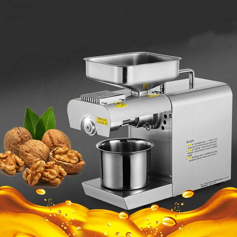 Oil Pressers press is a new type of peanut sesame for domestic small commercial automatic hot and cold double frying NEW
Oil Pressers press is a new type of peanut sesame for domestic small commercial automatic hot and cold double frying NEW