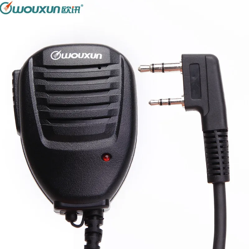 Оригинальный ручной микрофон 'd xun 26 для динамика KG UVD1P UV6D UV8D UV899 UV9D PLUS Walkie Talkie