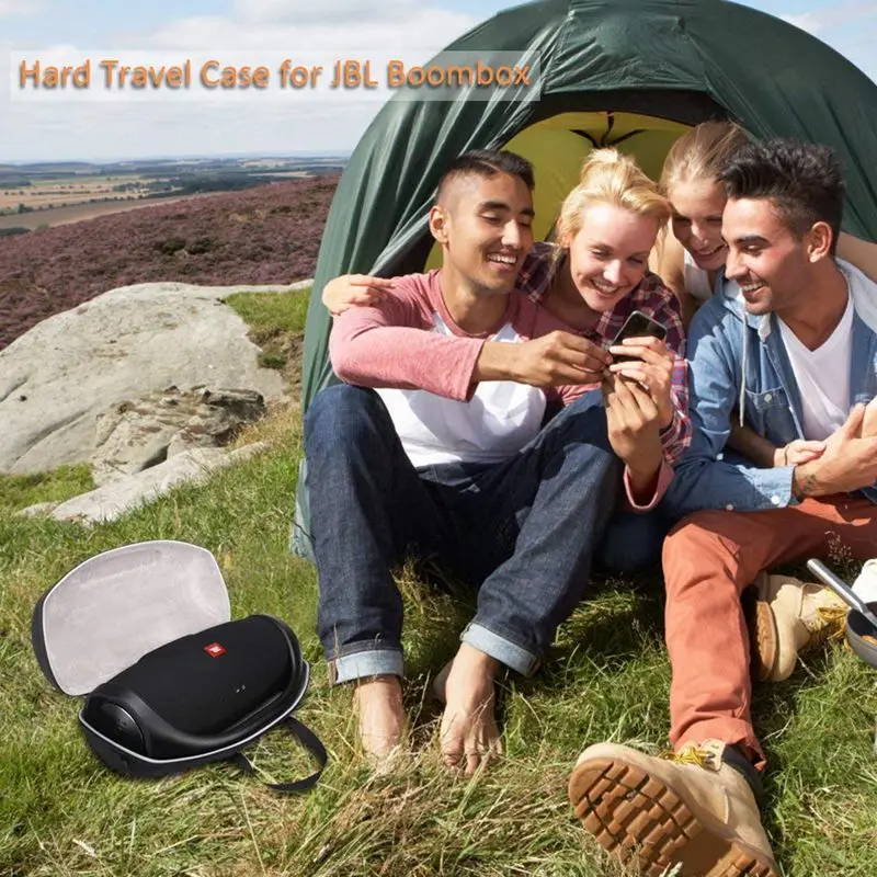 For Boombox Portable Bluetooth Waterproof Speaker Hard Case Carry Bag Protective Box (Black)
For Boombox Portable Bluetooth Waterproof Speaker Hard Case Carry Bag Protective Box (Black)