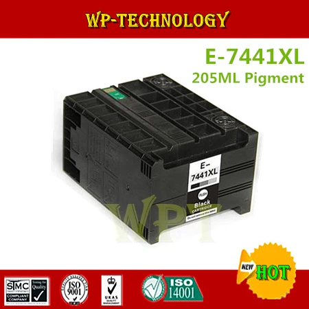 Compatible ink cartridges T7441XL , E-7441 XL suit for Epson WP-M4015DN M4095DN M4525DN M4595DN , Full With 205ML Pigment Ink
Compatible ink cartridges T7441XL , E-7441 XL suit for Epson WP-M4015DN M4095DN M4525DN M4595DN , Full With 205ML Pigment Ink