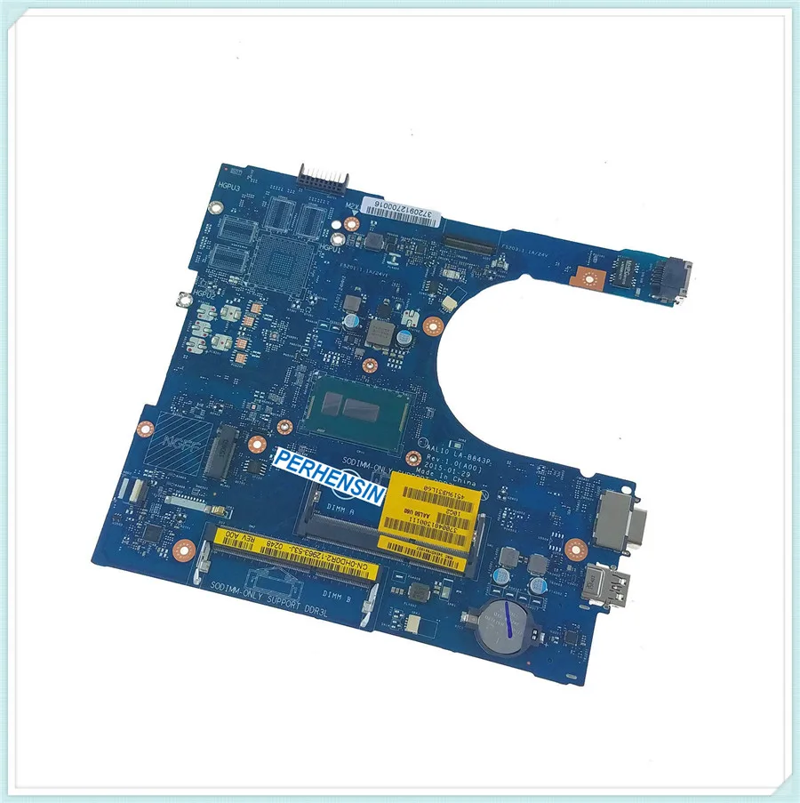for Dell for Vostro 14 3458 5458 15 3558 Motherboard w for Pentium 3805U LA-B843P 100% WORK PERFECTLY
for Dell for Vostro 14 3458 5458 15 3558 Motherboard w for Pentium 3805U LA-B843P 100% WORK PERFECTLY