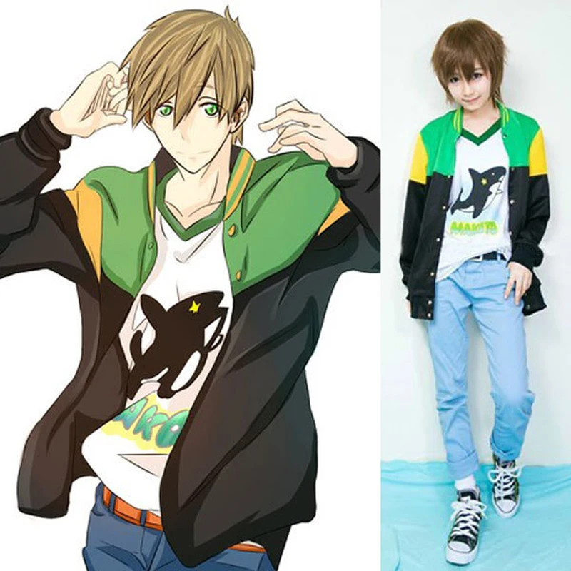 Anime Free! Iwatobi Swim Club Makoto Tachibana Cosplay Costume Jacket Unisex Baseball Coat Custom Size
Anime Free! Iwatobi Swim Club Makoto Tachibana Cosplay Costume Jacket Unisex Baseball Coat Custom Size
