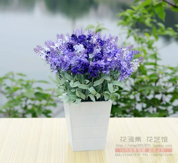 3 pcs / lot Artificial silk flower Lavender floral bouquets plastic flowers Handmade living room decorative Wedding garden
3 pcs / lot Artificial silk flower Lavender floral bouquets plastic flowers Handmade living room decorative Wedding garden