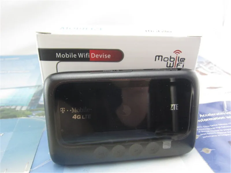 Разблокированный ZTE MF915 Z915 4G Мобильный широкополосный WiFi маршрутизатор точки