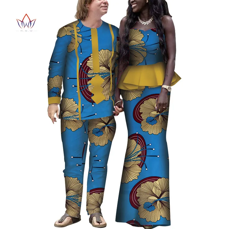 Summer Couple African Clothing Traditional African Clothing For Women Men Bazin Riche Dashiki Women Skirt Set Men's Suits WYQ156
Summer Couple African Clothing Traditional African Clothing For Women Men Bazin Riche Dashiki Women Skirt Set Men's Suits WYQ156