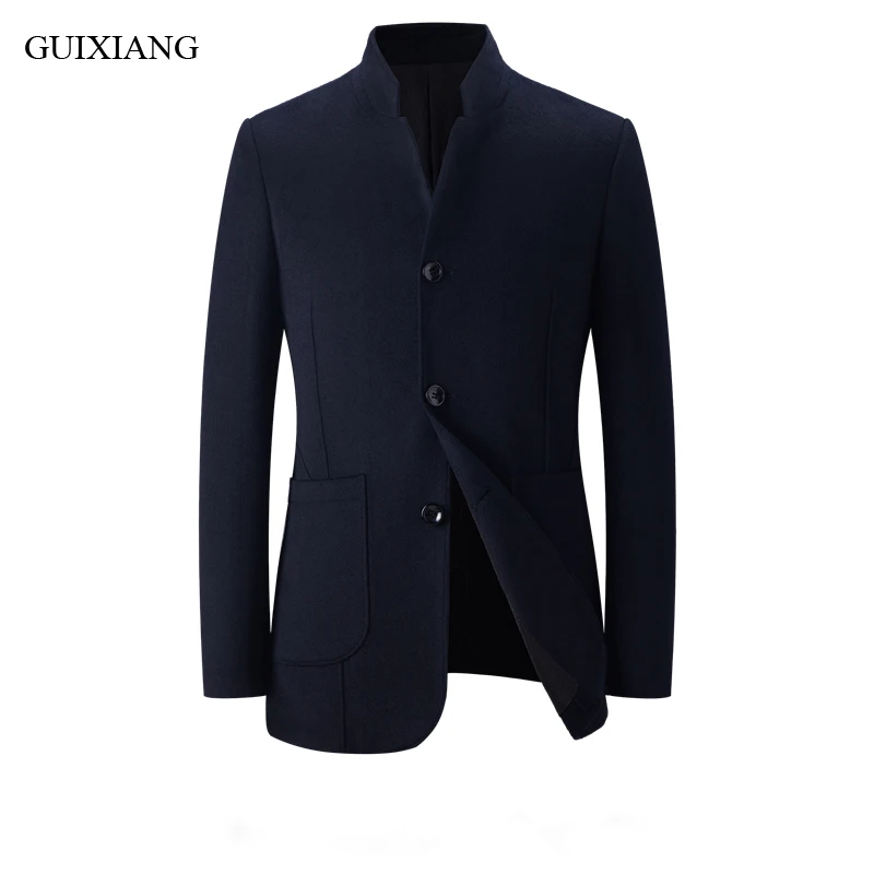 2018 New Arrival Autumn Style Men Boutique Woolen Jacket Business Casual Single Breasted Stand Collar Solid Woolen Coat M-3XL
2018 New Arrival Autumn Style Men Boutique Woolen Jacket Business Casual Single Breasted Stand Collar Solid Woolen Coat M-3XL