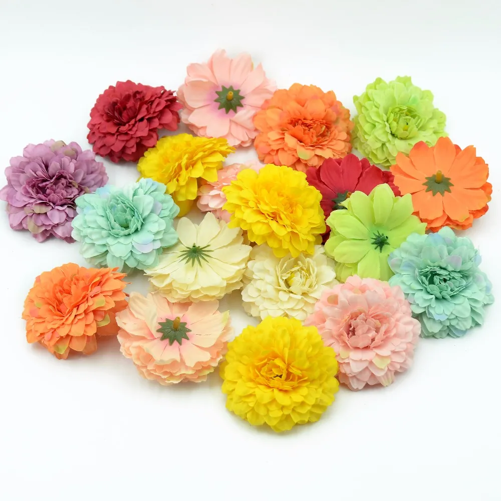 100PCS 7cm Chrysanthemum Artificial Silk Flower Head For Home Wedding Party Decoration Wreath Scrapbooking Fake Sunflower Flower
100PCS 7cm Chrysanthemum Artificial Silk Flower Head For Home Wedding Party Decoration Wreath Scrapbooking Fake Sunflower Flower