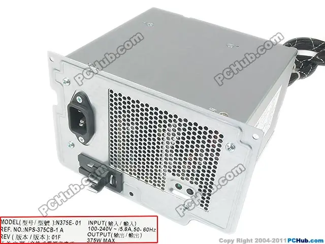 Блок питания для сервера Power Edge T310 N375E T122K блок 375 Вт edge Новинка|Блоки компьютеров| |