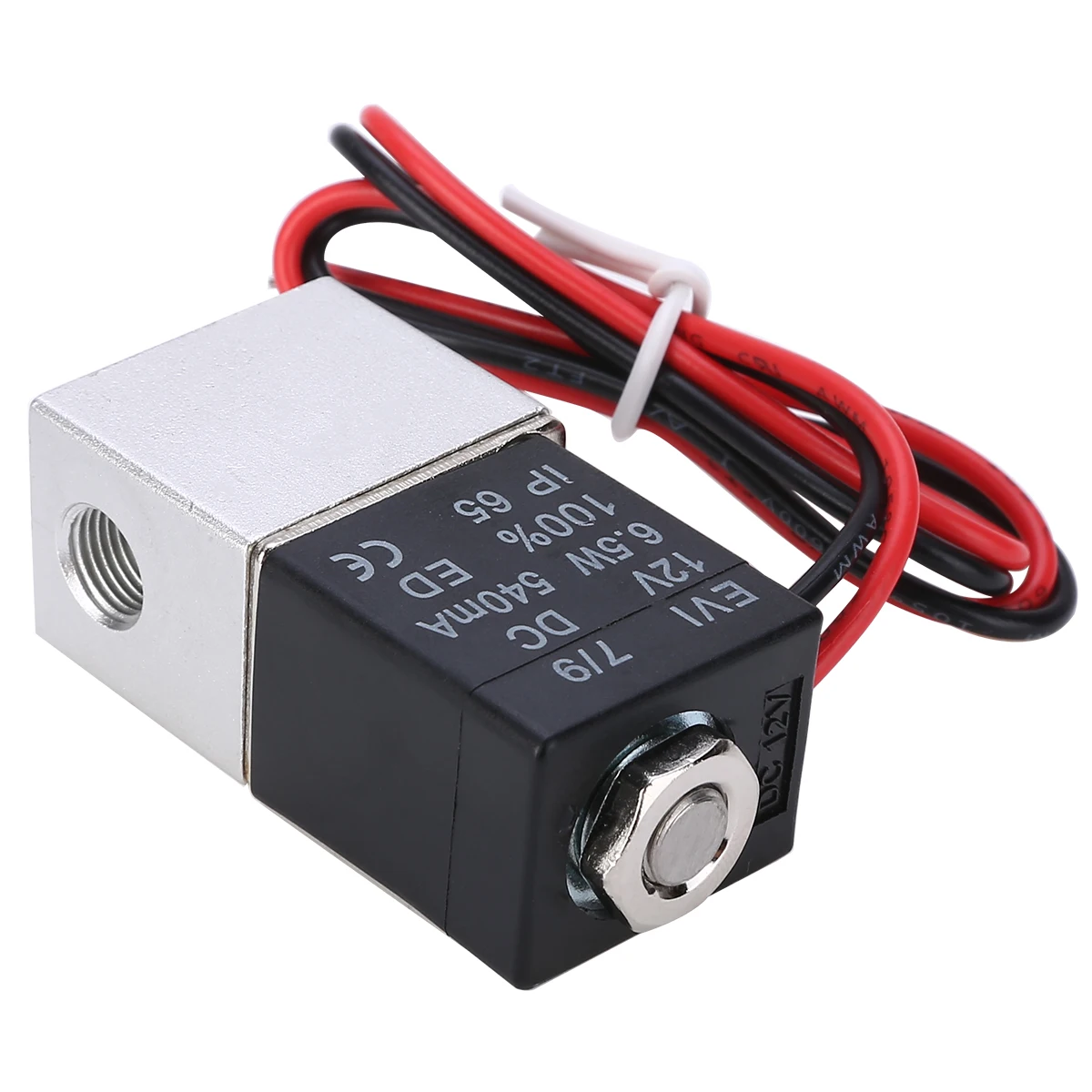 DC 12V Solenoid Valve 1/8" Normally Closed 2 Way Quick Release Pneumatic Valves For Water Air Gas Liquid Solenoid Valve
DC 12V Solenoid Valve 1/8" Normally Closed 2 Way Quick Release Pneumatic Valves For Water Air Gas Liquid Solenoid Valve