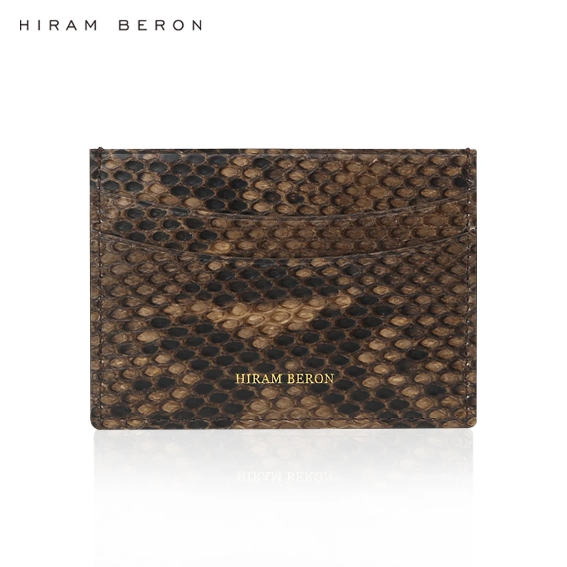 Hiram Beron Custom Name Free Leather Card Holder Mens Python Leather Luxury Gift Real Leather Dropship
Hiram Beron Custom Name Free Leather Card Holder Mens Python Leather Luxury Gift Real Leather Dropship