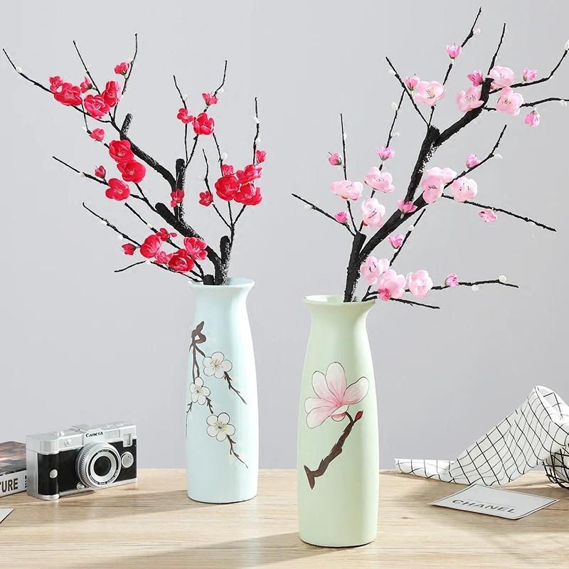 2 pcs Artificial Fake Flowers Silk Plum Blossom Flower Branch Decorative Floral for Home Wedding Decoration Accessories 90 cm
2 pcs Artificial Fake Flowers Silk Plum Blossom Flower Branch Decorative Floral for Home Wedding Decoration Accessories 90 cm