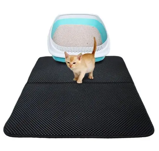 Pet Cat Litter Mat Waterproof EVA Double Layer Cat Litter Trapping Clean Pad Products For Cats Accessories Pet Litter Cat Mat
Pet Cat Litter Mat Waterproof EVA Double Layer Cat Litter Trapping Clean Pad Products For Cats Accessories Pet Litter Cat Mat