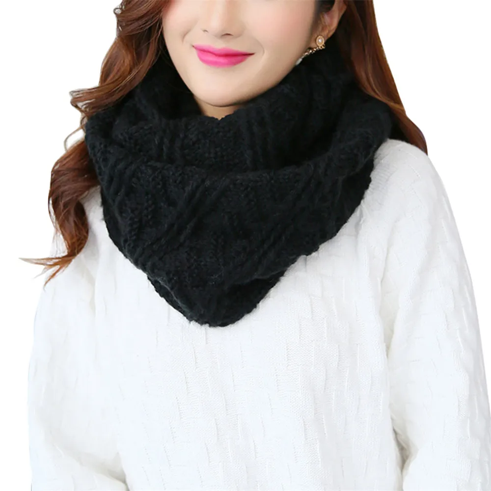 2017 Winter Cable Ring Scarf Women Knitting Infinity Scarves Knitted Warm Neck Circle Scarf bufandas cuellos Men's Hijab Collar
2017 Winter Cable Ring Scarf Women Knitting Infinity Scarves Knitted Warm Neck Circle Scarf bufandas cuellos Men's Hijab Collar