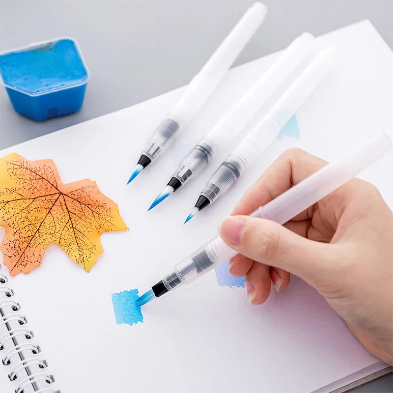 Creative Transparent Plastic Painting Brush Watercolor Pen For Calligraphy Writing Kids Gift Art Supplie Korean Stationery
Creative Transparent Plastic Painting Brush Watercolor Pen For Calligraphy Writing Kids Gift Art Supplie Korean Stationery